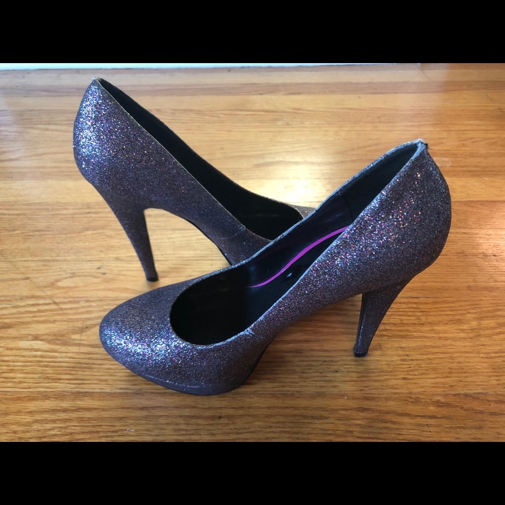 Material Girl Platform Heels - Picture 2 of 4
